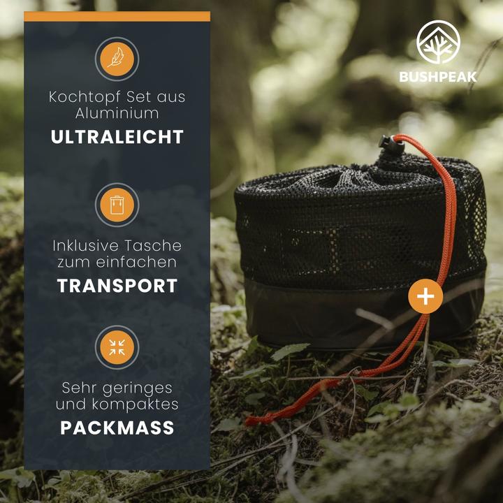 Produktbild Bushpeak Kochtopf Set