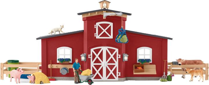 Produktbild Schleich Scheune mit Tieren und Zubehör