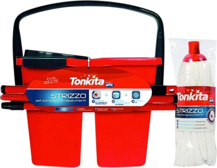 Immagine prodotto Tonkita Set completo per la pulizia dei pavimenti Strizzo (1 pz.)