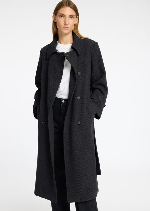 Immagine prodotto Selected Femme Trench con cintura in misto lana (44)