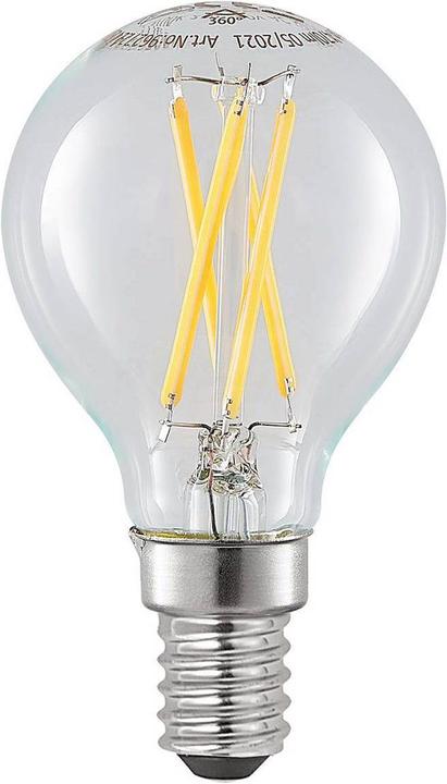 Actual product image Arcchio LED Lamp E14 4W 2,700K Filament Drop Dimmable (E14, 4 W, 470 lm, 1 x, E)
