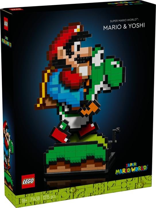Produktbild LEGO Super Mario World: Mario & Yoshi (71438, LEGO Super Mario)