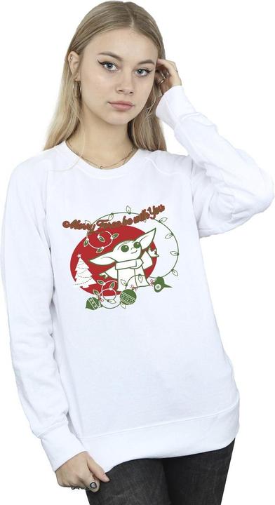 Image du produit Star Wars - Sweat BABY YODA FORCE BE WITH YOU - Femme (M)