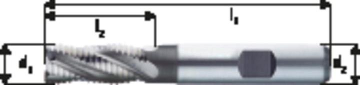 Produktbild Forum Professional Solutions Schruppfräser DIN 844 K HSSE 8,0 mm NR Z4