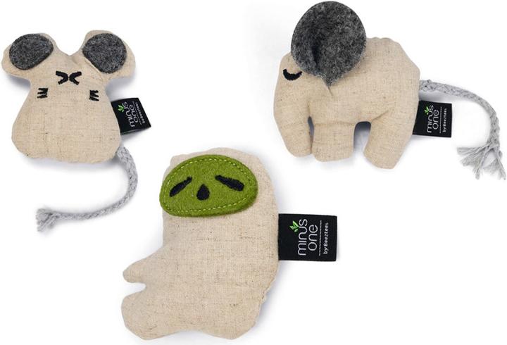 Produktbild Beeztees Minus One Katzenspielzeug Elefant (Katzenminzespielzeug)