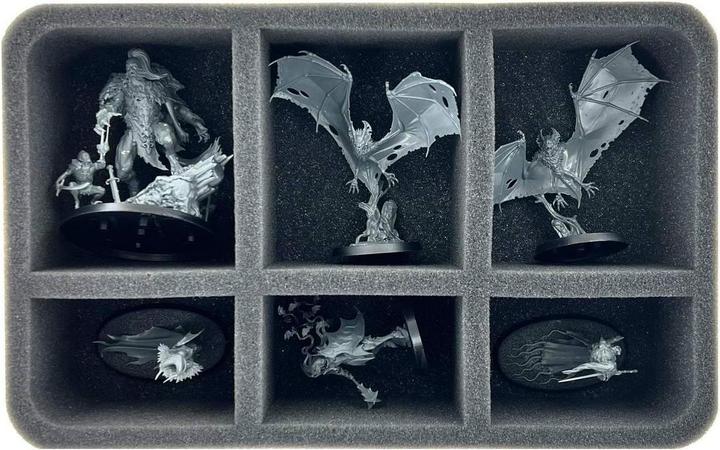 Actual product image Feldherr GENERAL 370 bag with storage boxes FSLB310 FSLB040 for Warhammer Quest: (Plastic)