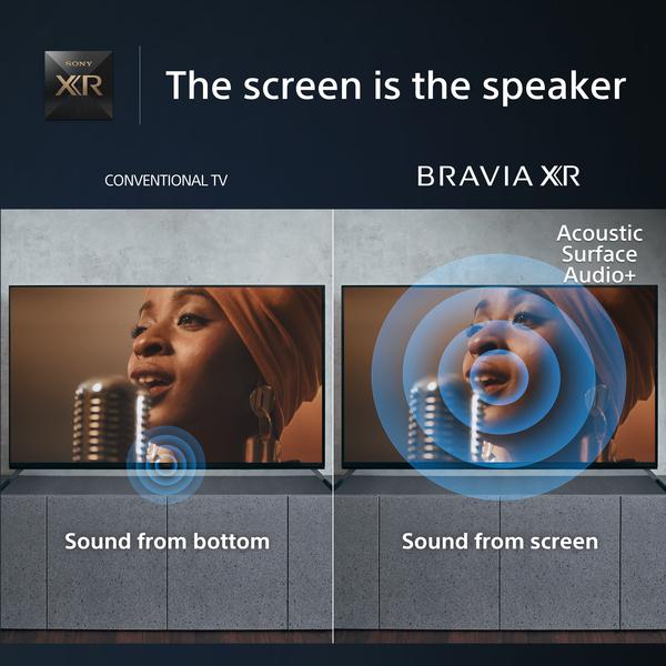 Actual product image Sony XR-55A80L (55", A80L, OLED, 4K, 2023)