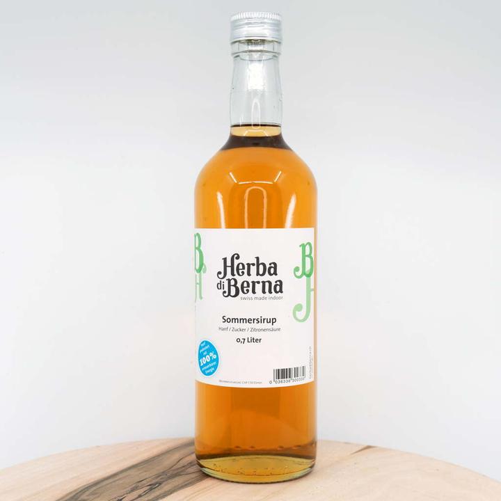 Image du produit Herba di Berna Sirop de chanvre "Sirop d'été" en bouteille de 2 dl (1 x 2 cl)