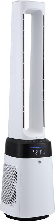 Image du produit Ströme Gliding Grille Bladeless 2-in-1 Tower Fan and Air Purifier, white