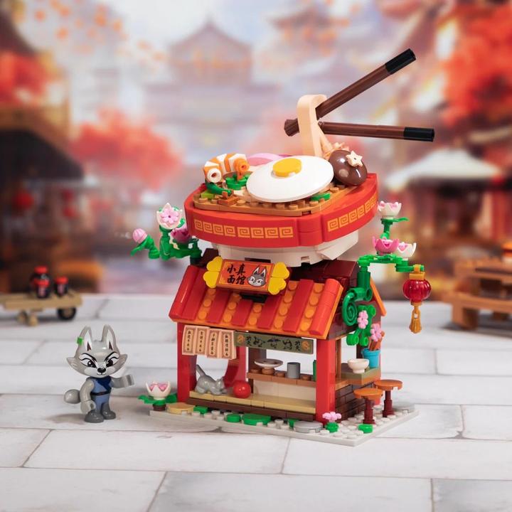 Actual product image Pantasy Kung Fu Panda™ Mini Street View- Zhen's Ramen Stall