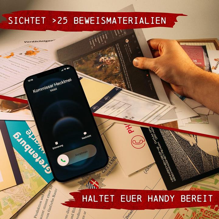 Immagine prodotto Crime Cases MOMD0002 - CRIMECASES: Tatort Tonstudio, gioco del crimine, per 1-6 giocatori, da 14 anni (EN) (Tedesco)