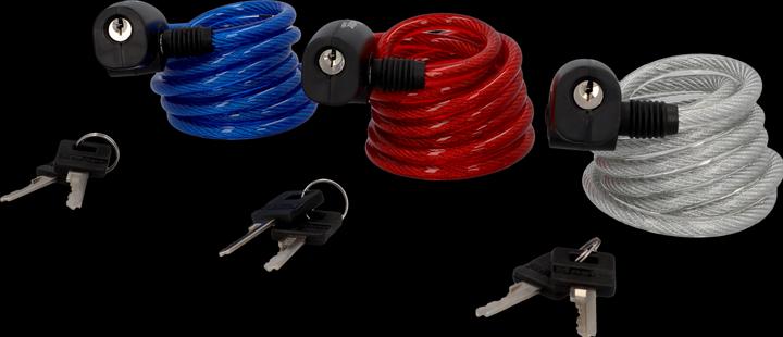 Actual product image Master Lock Spiral cable lock set 3-piece (180 cm)