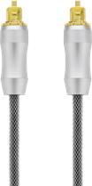 Produktbild Deltaco High-End-Toslink-Kabel optisches digitales Audiokabel, 2 m, schwarz (2 m, TOSLINK)