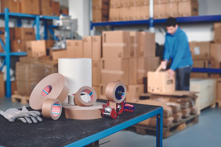 Produktbild tesa tesapack 4713 Verpackungsklebeband Papier (50 mm)
