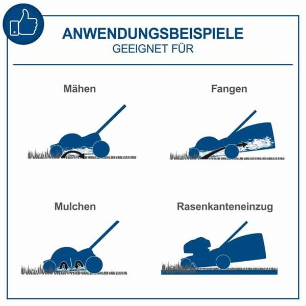 Produktbild Scheppach Akku-Rasenmäher BC-MP430-X (Akkubetrieb)