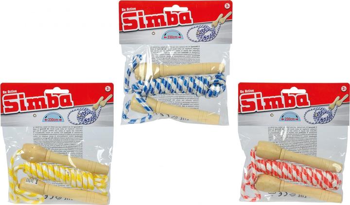 Produktbild Simba Springseil Super Jump, 3-sort. (230 cm)