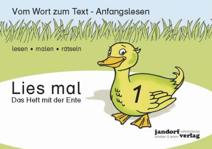 Produktbild Lies mal 1 - Das Heft mit der Ente (Deutsch, Peter Wachendorf, 2015)