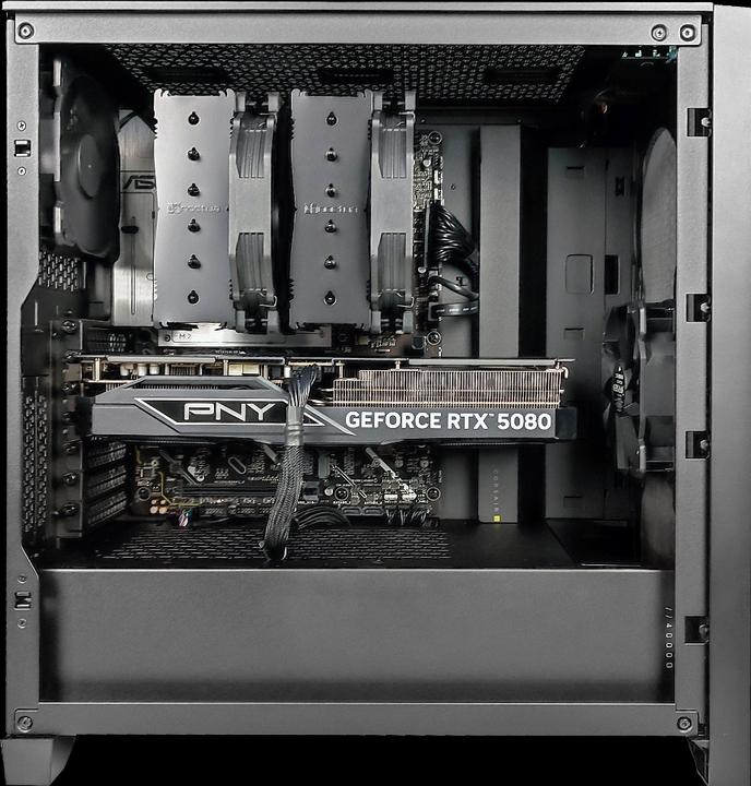 Produktbild Brentford BF857 AMD 9950X3D RTX5080 Workstation (128 GB, 4000 GB)