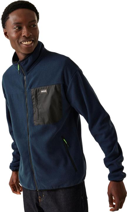 Actual product image Regatta Mens Frankie Full Zip Fleece Jacket (S)