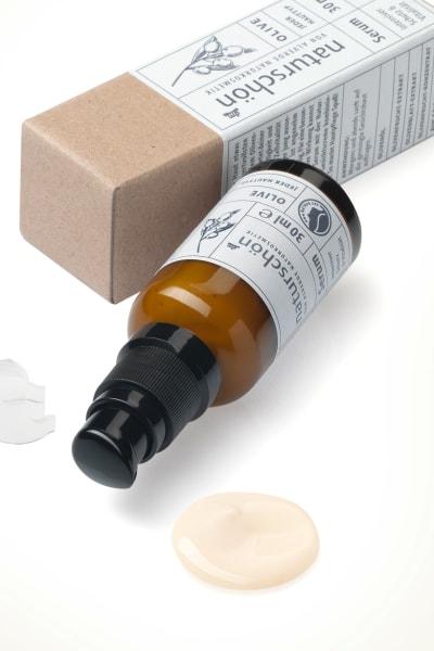 Actual product image dm alverde Serum natural beautiful olive (30 ml)