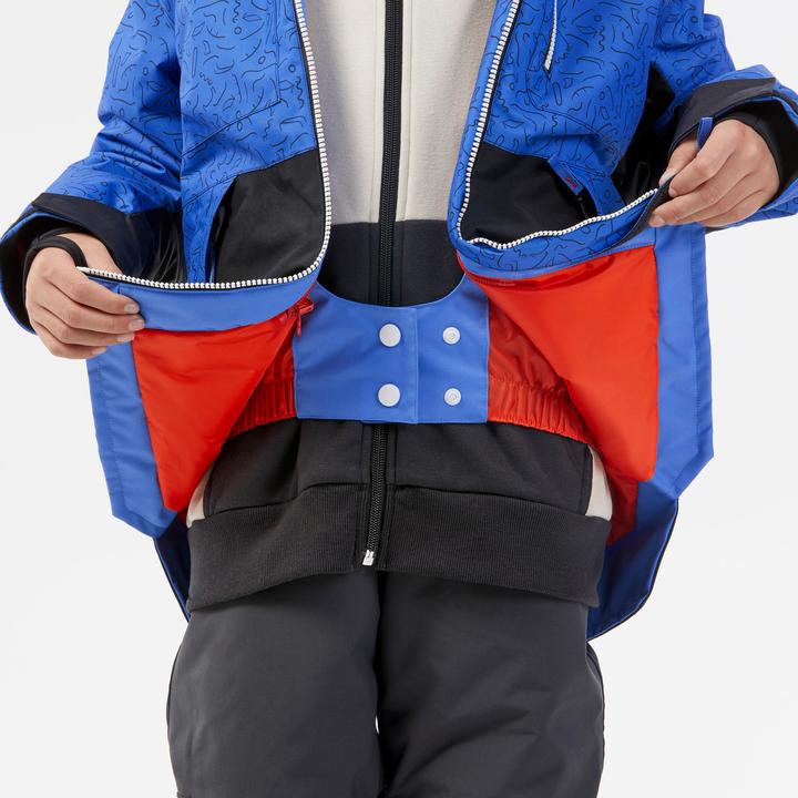 Produktbild Wedze Snowboardjacke Kinder - SNB 500 blau (128)