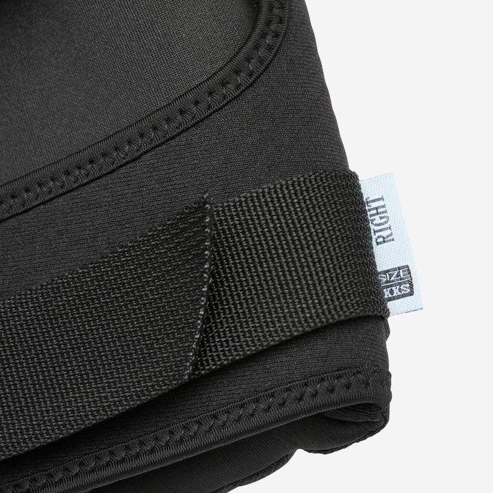 Actual product image Decathlon Set Of 3 Kids' Skateboard Protectors Pad500 - Black (XS, Knee pad, Unique specimen)