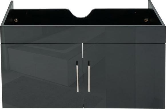 Produktbild Mendler Waschbeckenunterschrank, Waschtischunterschrank Waschtisch Unterschrank Badmöbel, hochglanz 90cm sch