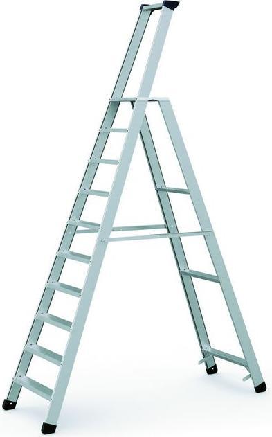 Immagine prodotto Zarges Scale a libro con gradini, accessibili da un lato (Scala doppia, 305 cm)