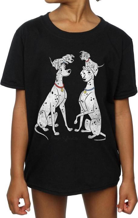 Produktbild 101 Dalmatians Pongo And Perdita TShirt Mädchen (152, 158)