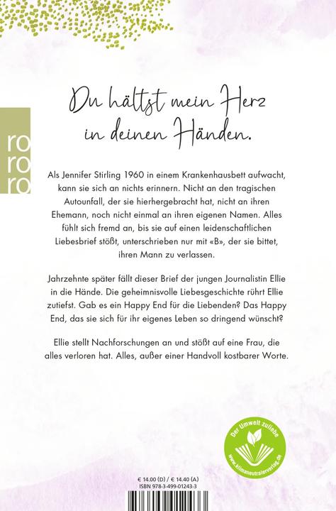Produktbild Eine Handvoll Worte (Deutsch, Jojo Moyes, 2023)