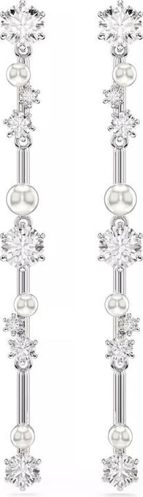 Produktbild Swarovski Constella Drop Ohrhänger Kristallperle Rundschliffe Weiss (Swarovski Metall)