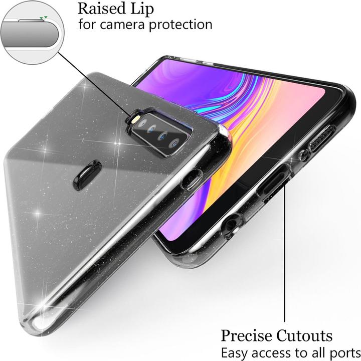 Produktbild Nalia Glitter Handyhülle (Samsung Galaxy A9 (2018))