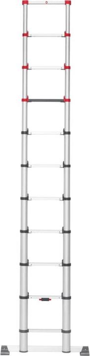 Produktbild Hailo FlexLine, Alu-Sicherheits-Teleskopleiter, 11 Sprossen (Anlegeleiter, 99 cm)