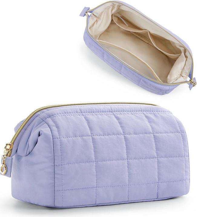 Actual product image Only-Bags.Store Cosmetic bag make-up organiser wide opening bag travel essentials toiletries accessories