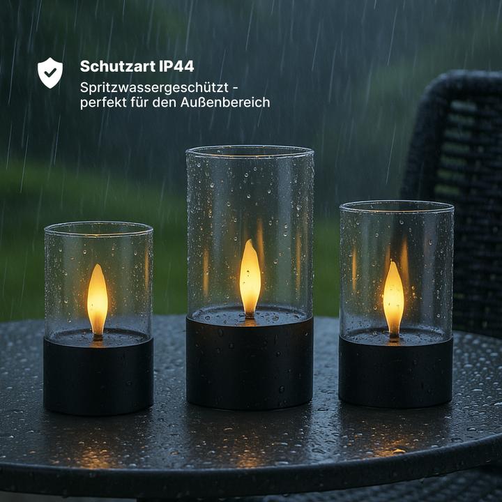 Actual product image Brilliant LED outdoor table lamp (3 x)