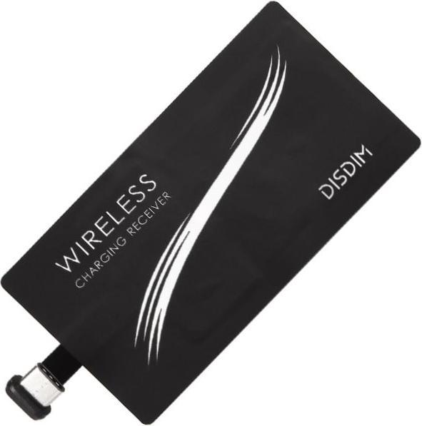 Immagine prodotto JTI Adattatore Qi - ricevitore di ricarica wireless per USB-C - nero