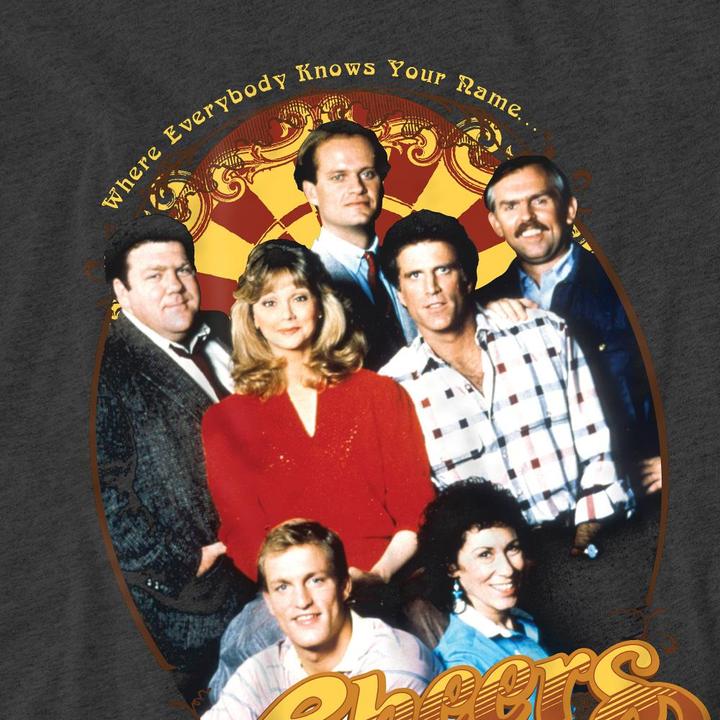 Actual product image Cheers Unisex Adult Group Shot T-Shirt (XL)