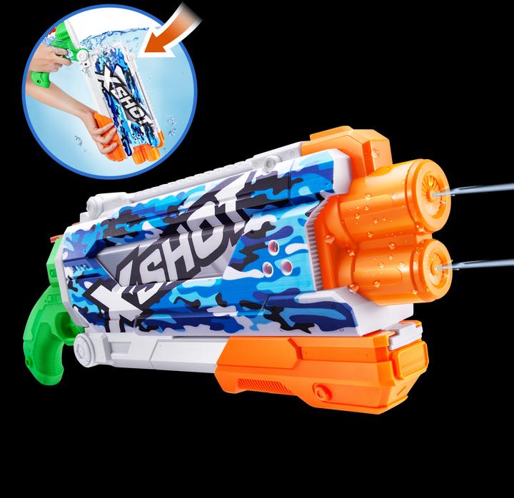 Actual product image Xshot X-Shot Water Gun Fast Fill Skins Pump Action, 500ml
