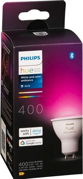 Produktbild Philips Hue White & Color Ambiance (GU10, 4.20 W, 400 lm, 1 x, E)