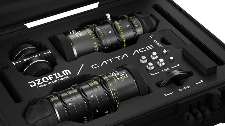 Immagine prodotto Dzofilm Catta Ace Zoom 2-Lens Kit 18-35/70-135 T2.9 Nero (L-mount, C-mount, Full-frame)