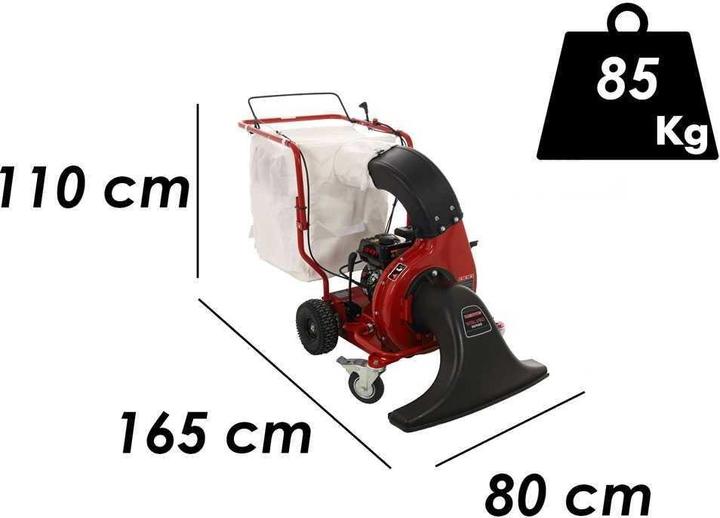 Actual product image Weibang WBLV506C (Petrol, Leaf vacuums)
