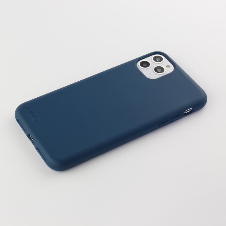 Actual product image Bioka Cover Biodegradable Eco-Friendly Compostable blue (Apple iPhone 11 Pro)
