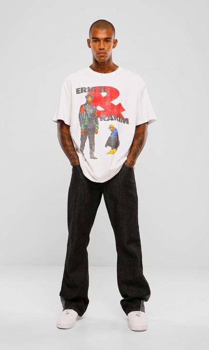 Actual product image Urban Classics Eric B & Rakim Sweat the Technique Oversize Tee - 119357 (S)
