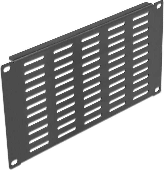 Delock 10? Network cabinet panel with ventilation slots horizontal 3 U black