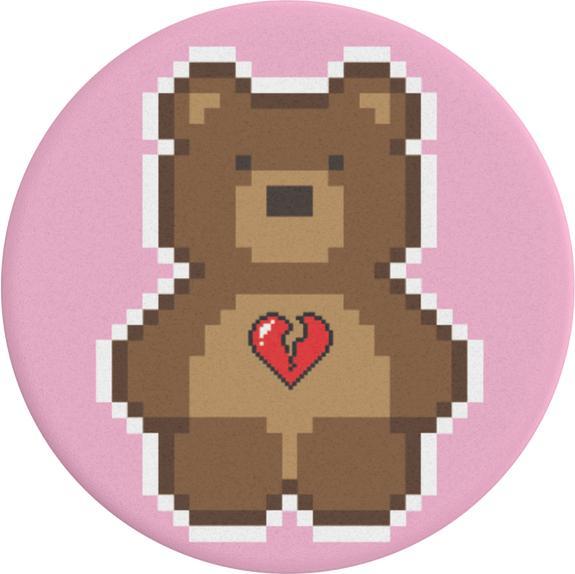 PopSockets 806256, Grip, Brown, Pink, Apple