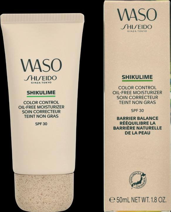 Produktbild Shiseido Waso - Shikulime Color Control Oil-Free Moisturizer (50 ml, Tagescreme, SPF 30)