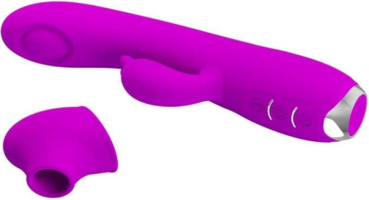 Immagine prodotto Pretty Love Regina Vibe e Wave Funzioni USB Silicone Viola