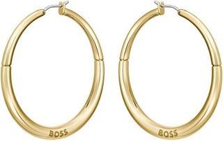 Image du produit Hugo Boss - Gold-plated hoop earrings June 1580570