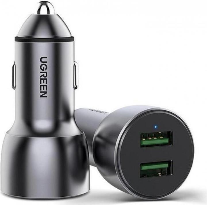 Produktbild Ugreen Dual USB Autoladegerät QuickCharge 3.0 36 Watt