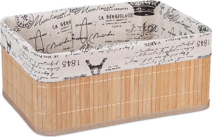 Actual product image Relaxdays Storage Basket (1 x, 38 x 28.5 x 16.5 cm)